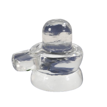 Shiva Lingam Kryształowy - Sphatik - spełniający życzenia 808 - jakość
